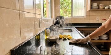 Solução potente para limpeza pesada