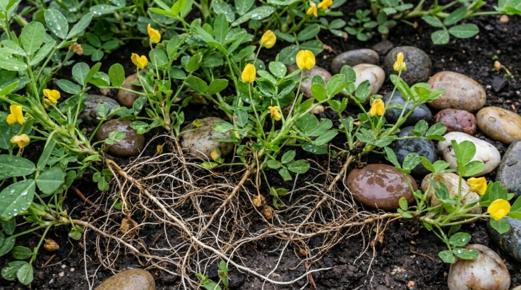Esta cobertura vegetal cresce horizontalmente e dispensa a necessidade de cortes frequentes para manter a altura baixa.