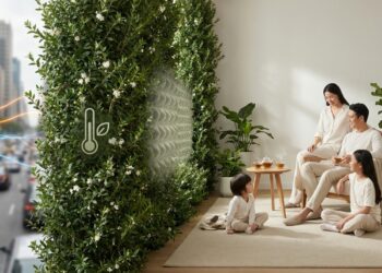 A murta-de-cheiro cria uma barreira visual densa que garante privacidade e isolamento acústico para o seu jardim.
