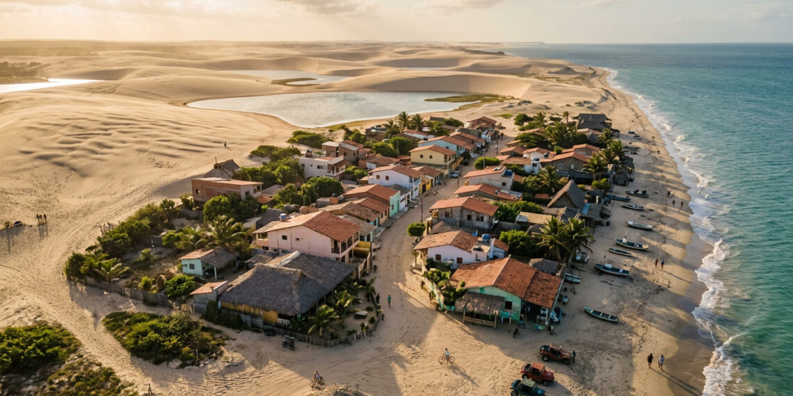 A vila sem postes de luz: o refúgio cearense de areia que conquistou o mundo