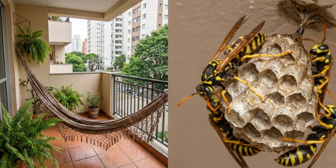 O uso de plantas aromáticas cria barreiras olfativas naturais que afastam vespas e marimbondos das áreas externas.