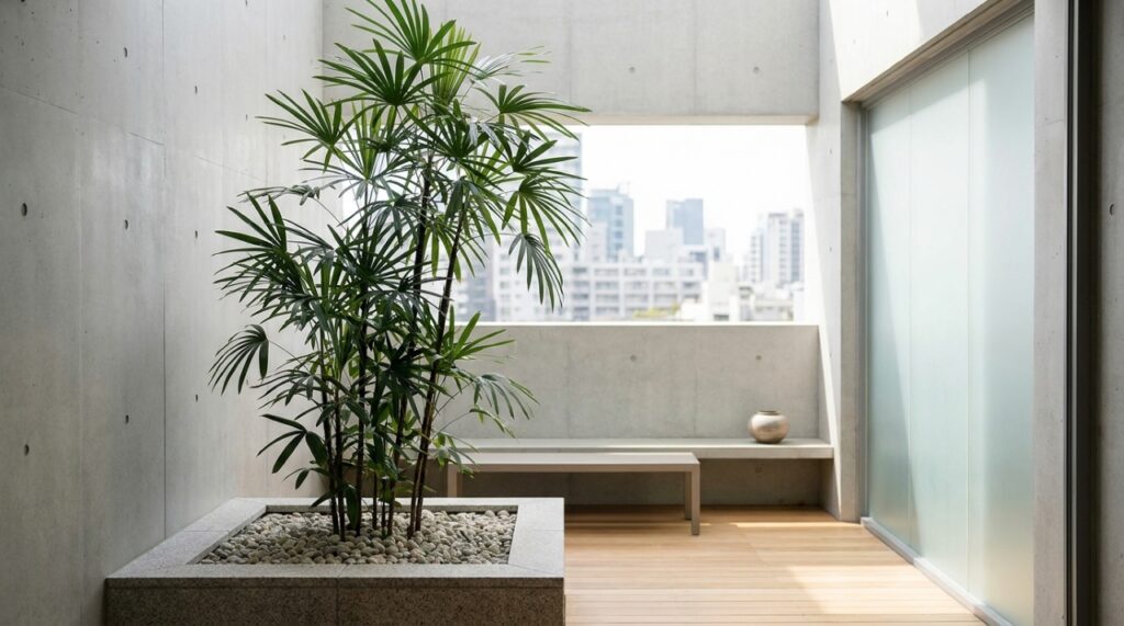 Beleza vertical para espaços reduzidos