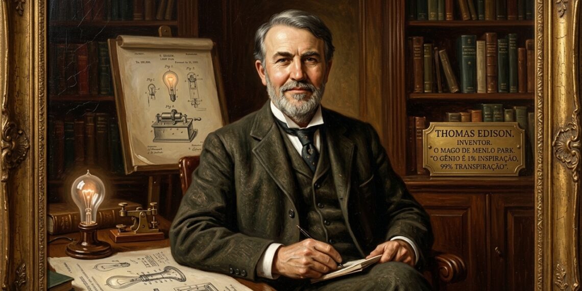 A jornada de Thomas Edison exemplifica como cada tentativa frustrada serve como um degrau valioso rumo à solução definitiva dos problemas.