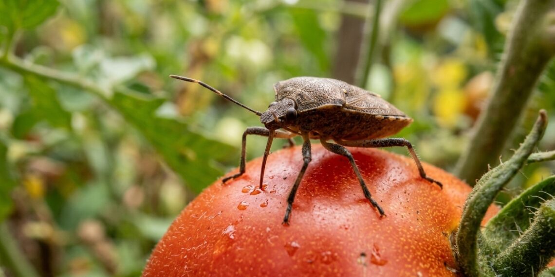O plantio consorciado utiliza espécies aromáticas para criar uma barreira natural contra o percevejo marrom.