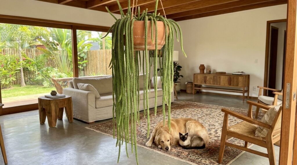 Cactos sem espinhos transformam apartamentos em espaços acolhedores e pet-friendly.