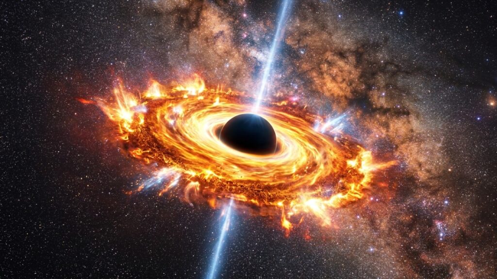 Astrônomos perplexos: buraco negro supermassivo acabou de quebrar todas as regras conhecidas