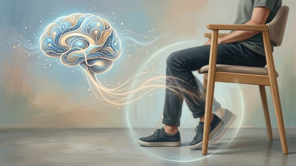 Pessoas que balançam a perna sem parar têm esse traço, segundo a psicologia comportamental