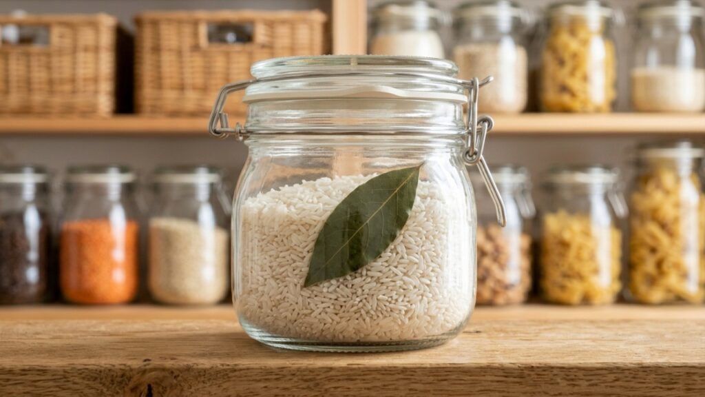Pare de guardar o arroz no saco original mal fechado embaixo da pia: essa é a maneira correta de armazenar para preservar os grãos secos e soltos