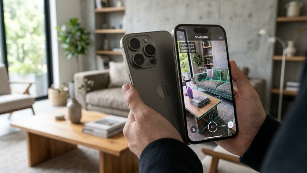 Por que os iPhones têm um círculo misterioso ao lado da câmera?