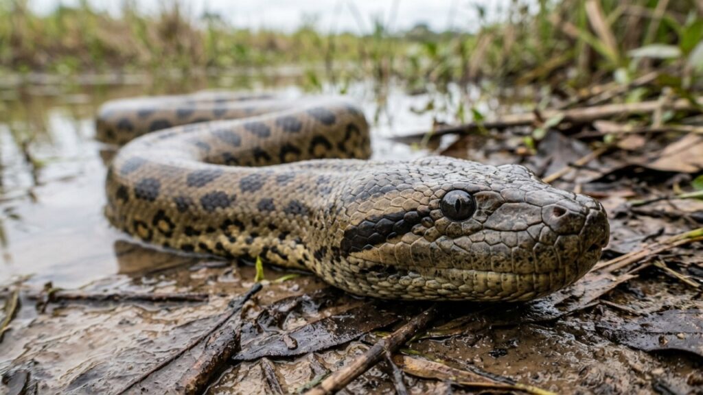 A sucuri-malhada da Ilha de Marajó que virou foco de biólogos ao apresentar diferenças marcantes de tamanho e adaptação de habitat em relação à tradicional sucuri-verde da Amazônia