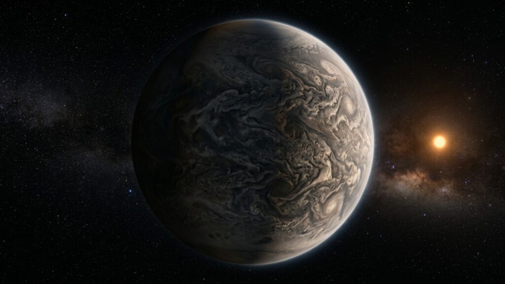 Nuvens de gelo em planeta distante desafiam modelos usados para entender atmosferas alienígenas