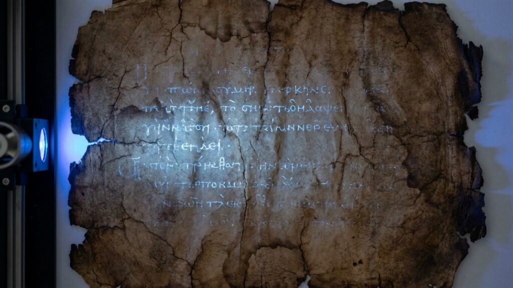 Página perdida do Palimpsesto de Arquimedes é encontrada após décadas e reacende mistério histórico