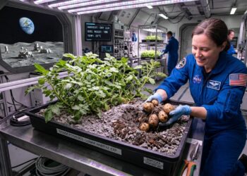 Agricultura lunar avança após pesquisa revelar caminho para produzir comida em futuras bases espaciais