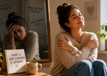 A psicologia afirma que pessoas que eram criticadas sempre que cometiam erros tendem a desenvolver um perfil emocional onde o valor pessoal é estritamente atrelado à ausência de falhas