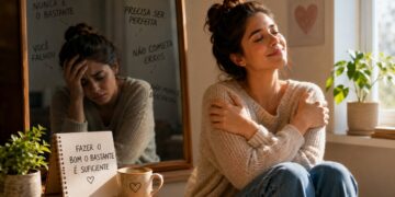A psicologia afirma que pessoas que eram criticadas sempre que cometiam erros tendem a desenvolver um perfil emocional onde o valor pessoal é estritamente atrelado à ausência de falhas