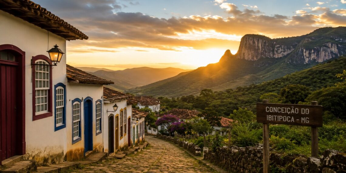 Casario de pedra, uma matriz de 1768 e cachoeiras de quartzito: o charme da vila mais serena de Minas Gerais