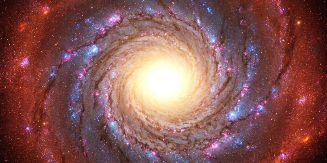 Hubble captura imagem impressionante de galáxia espiral perdendo lentamente o seu futuro