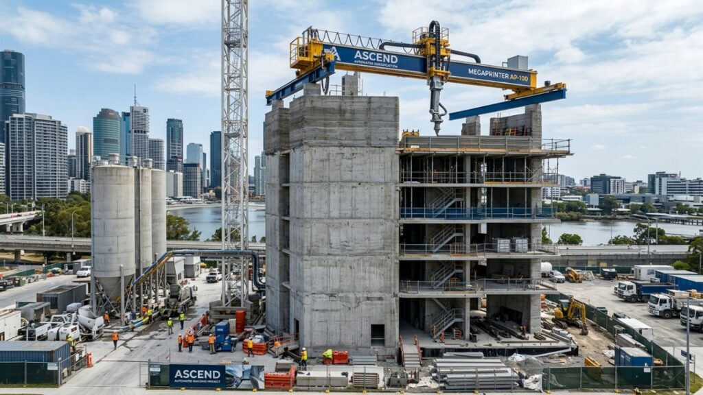 Pouca gente sabe, mas as impressoras 3D agora são capazes de erguer arranha-céus de até 100 metros