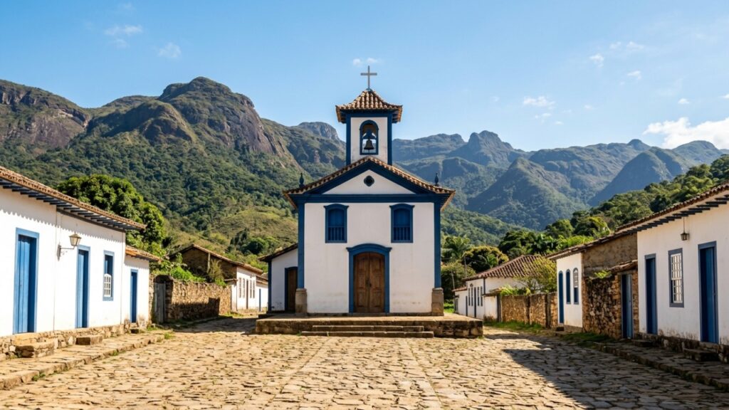 Casas serranas, uma igrejinha do século XVIII e cachoeiras escondidas: o charme da vila mais romântica de Ouro Preto