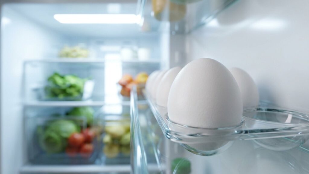 Se guardar ovos na geladeira é o mais correto, por que o mercado deixa as caixas em temperatura ambiente?