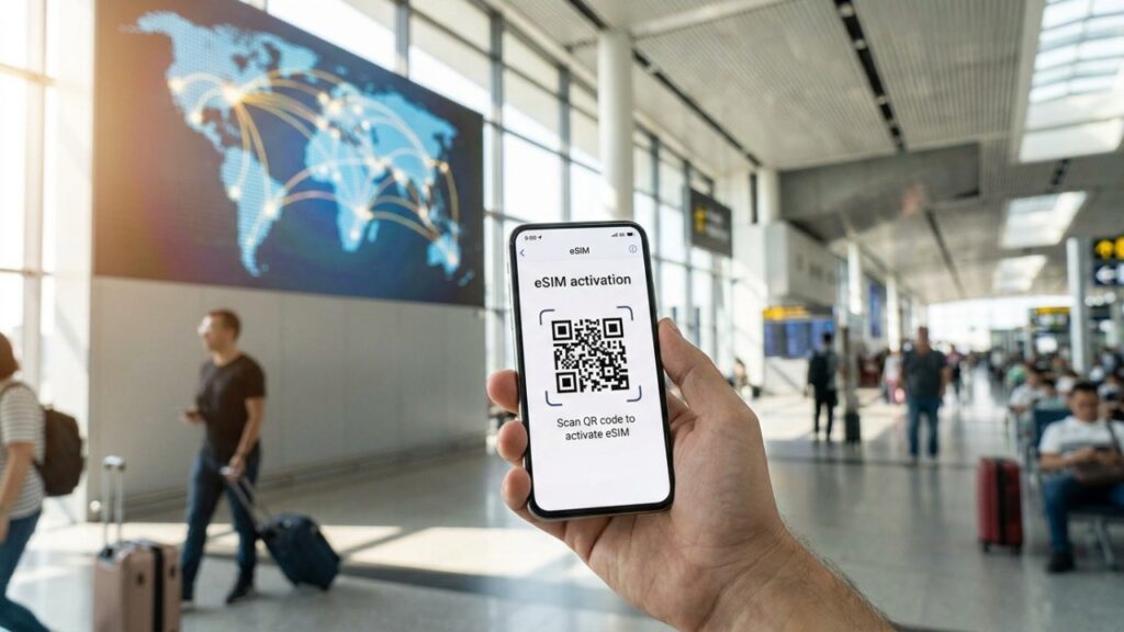 Fim do chip físico? O truque de viagem que coloca internet no celular em qualquer país