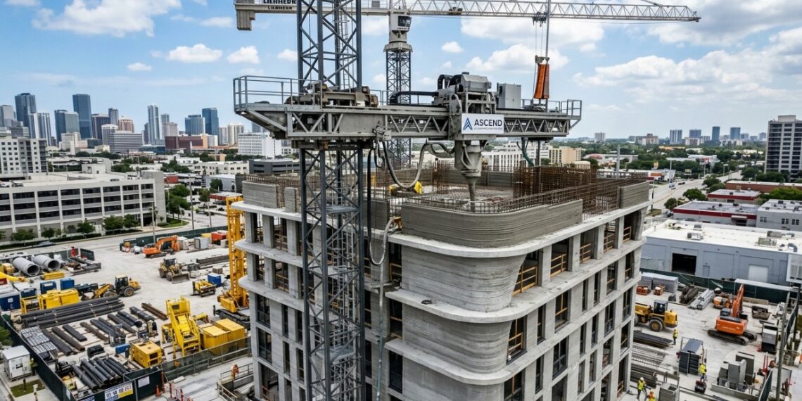 Pouca gente sabe, mas as impressoras 3D agora são capazes de erguer arranha-céus de até 100 metros