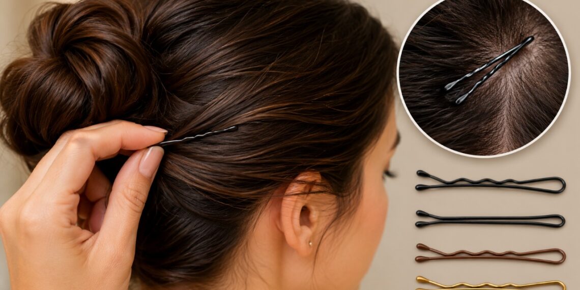 Para que serve a parte ondulada do grampo de cabelo clássico, já que ela geralmente fica para cima em vez de prender o cabelo?