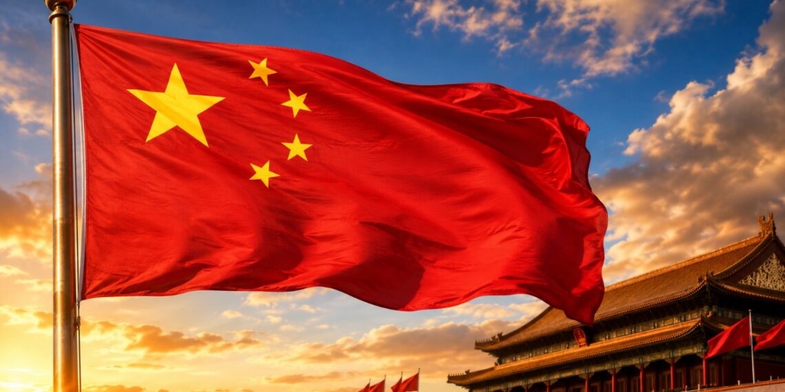Por que a bandeira da China possui um fundo vermelho com estrelas amarelas de tamanhos diferentes, e o que elas significam?