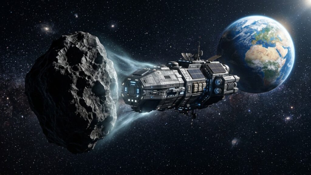 Pouca gente sabe, mas a nave de Jeff Bezos criada para para salvar a terra de asteroides é 9 vezes mais pesada que a DART da NASA