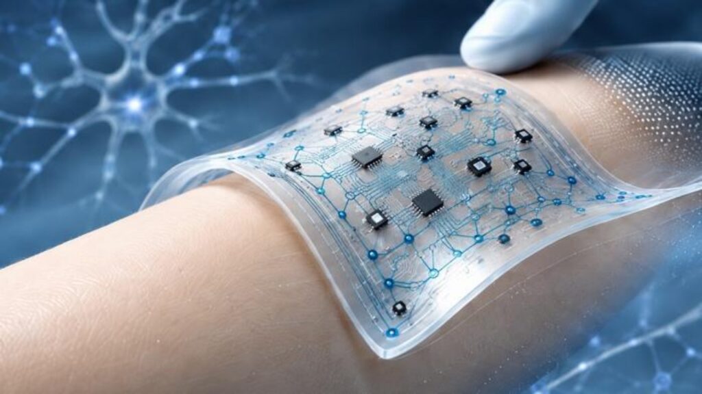 Cientistas estão criando eletrônicos que se esticam como a pele humana e aprendem como um cérebro
