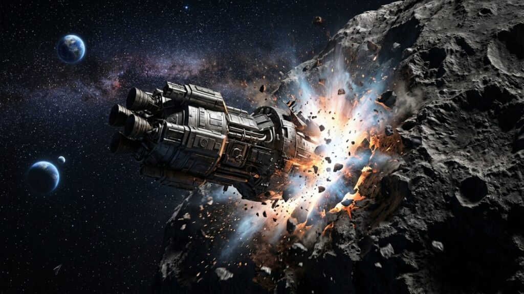 Pouca gente sabe, mas a nave de Jeff Bezos criada para para salvar a terra de asteroides é 9 vezes mais pesada que a DART da NASA