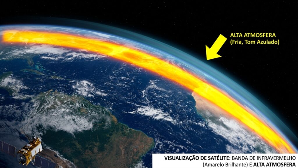 A atmosfera superior da Terra está esfriando rápido, e cientistas finalmente entendem o motivo