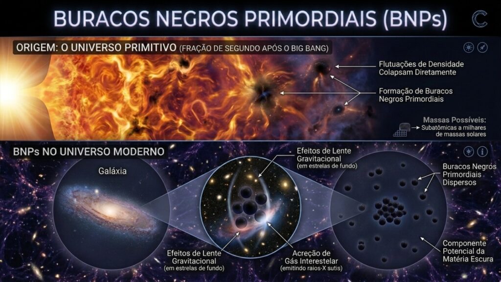 Cientistas investigam sinal raro que pode ser a primeira prova de buracos negros primordiais