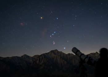 O real motivo pelo qual a constelação de Órion desaparece do céu noturno todos os anos