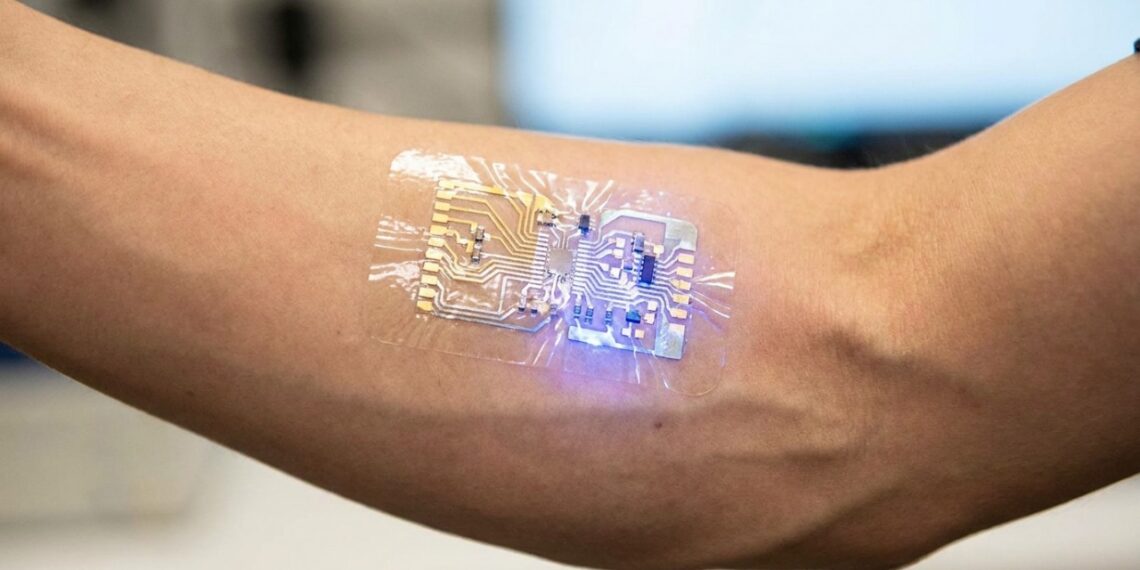 Cientistas estão criando eletrônicos que se esticam como a pele humana e aprendem como um cérebro