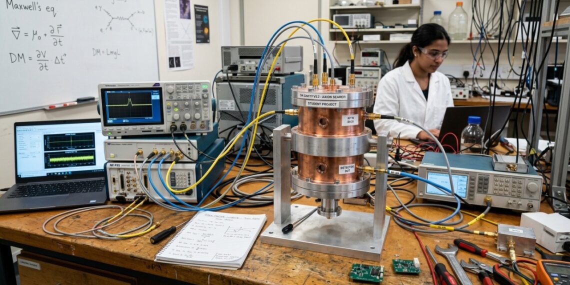 Estudantes criam detector de matéria escura e alcançam novo limite em experimento científico