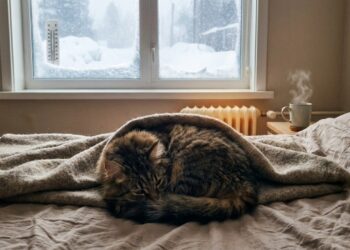 Especialistas alertam: a temperatura surpreendente em que seu gato começa a passar frio
