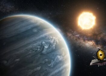 Por que um planeta a 190 anos-luz tem água, dióxido de carbono e metano onde sua atmosfera não deveria existir?