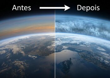 A atmosfera superior da Terra está esfriando rápido, e cientistas finalmente entendem o motivo