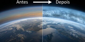 A atmosfera superior da Terra está esfriando rápido, e cientistas finalmente entendem o motivo