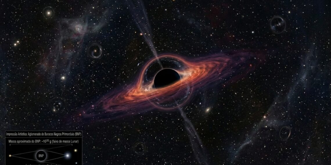 Cientistas investigam sinal raro que pode ser a primeira prova de buracos negros primordiais