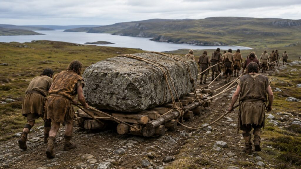 Como povos antigos transportaram uma pedra de 6 toneladas por 700 km até Stonehenge