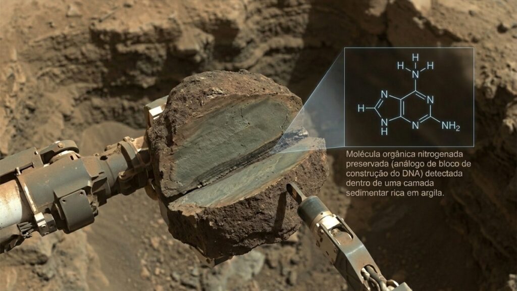 NASA encontra novas moléculas orgânicas em Marte e reacende mistério sobre vida antiga no planeta