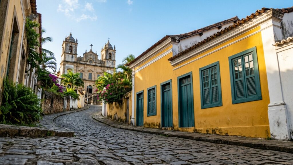 Ladeiras coloridas, uma igrejinha do século XVI e vista para o mar: o charme da cidade mais cobiçada de Pernambuco