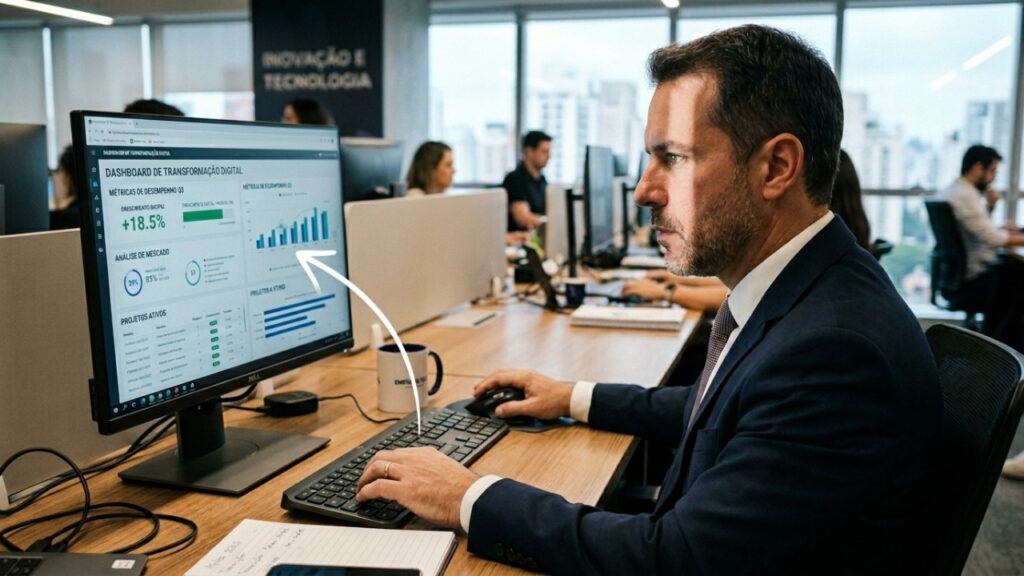 Destaques 247 O avanço desenfreado da automação corporativa pode estar pavimentando um caminho perigoso para a autonomia das grandes empresas. 1 Empresas que adotam inteligência artificial transferem involuntariamente seu conhecimento vital para algoritmos de terceiros. 2 Esse processo contínuo ensina as plataformas digitais a executarem e dominarem o núcleo operacional das companhias. 3 O perigo real não reside na demissão de funcionários, mas na obsolescência completa do próprio modelo de negócio. A rápida expansão da inteligência artificial gera debates intensos sobre a automação dos empregos ao redor do planeta. No entanto, o alerta crítico foca na sobrevivência das próprias corporações que adotam essas novas ferramentas sem o devido planejamento estratégico. Qual é o verdadeiro risco da inteligência artificial para as corporações? O bilionário Andrea Pignataro apresentou uma visão alarmante sobre o uso corporativo das ferramentas modernas. Segundo o executivo, o investimento massivo em automação pode comprometer gravemente a autonomia futura das organizações, criando uma perigosa dependência tecnológica que sufoca a inovação interna das marcas. Muitas lideranças acreditam que a tecnologia serve apenas para otimizar os processos diários operacionais. Contudo, transferir o conhecimento institucional para os algoritmos externos consome o valor gerado pela empresa, reduzindo sua relevância no mercado e fortalecendo os futuros concorrentes digitais. Como as empresas estão treinando seus próprios substitutos tecnológicos? Ao alimentar os sistemas com dados proprietários, as empresas ensinam as máquinas a executar tarefas complexas. Esse processo contínuo de aprendizado prático permite que as plataformas desenvolvam capacidades avançadas, aptas a replicar com total precisão os modelos comerciais das companhias tradicionais. Essa transferência involuntária de propriedade intelectual transforma os fornecedores tecnológicos em grandes ameaças ao ecossistema produtivo. Gradualmente, os criadores dos softwares passam a deter os segredos industriais, assumindo uma posição de total controle e substituindo a operação original das firmas. Abaixo, um vídeo do canal TIMES BRASIL - LICENCIADO EXCLUSIVO CNBC no YouTube que aprofunda os pontos discutidos neste tema: https://www.youtube.com/watch?v=0RWTX79F7F4 Por que a dependência excessiva da automação ameaça os negócios tradicionais? Quando uma firma delega suas decisões fundamentais para algoritmos privados, ela perde a capacidade de se diferenciar. A padronização dos fluxos de trabalho elimina a vantagem competitiva única, tornando os serviços perfeitamente replicáveis por qualquer aplicativo que domine a infraestrutura global. 247 A Armadilha do Código A ilusão da eficiência imediata Delegação de processos críticos transfere o valor central diretamente para os sistemas automatizados. Com o tempo, os fornecedores de tecnologia tornam-se donos das metodologias comerciais mais eficientes. Desse modo, o perigo real não reside na substituição de trabalhadores por computadores velozes. O risco central é a dissolução do propósito comercial da empresa, cujas funções vitais passam a ser executadas de forma autônoma pela tecnologia de terceiros parceiros. Abaixo, veja os principais fatores que aceleram essa desestruturação corporativa nos dias de hoje: Perda da identidade corporativa única por causa de processos operacionais padronizados. Redução drástica das margens de lucro devido à concorrência baseada em softwares genéricos. Dependência total de fornecedores de tecnologia externos para manter as atividades cotidianas. Quais setores correm mais riscos de obsolescência corporativa imediata? Os setores focados em análises financeiras enfrentam a maior vulnerabilidade neste cenário atual. Como essas atividades dependem de padrões estruturados, os sistemas automatizados conseguem absorver e replicar essas metodologias com extrema facilidade, eliminando a necessidade de intermediários em curto prazo. Além disso, empresas de consultoria e suporte técnico observam suas bases operacionais se dissolverem rapidamente. O conhecimento acumulado por décadas torna-se um bem digital acessível a qualquer concorrente que compre os pacotes de softwares disponíveis nas nuvens corporativas. Confira a lista dos principais reflexos dessa automação nos modelos atuais do mercado global: Substituição de funções ligadas ao suporte técnico e atendimento primário ao cliente. Automação completa de relatórios financeiros e análises de riscos de investimentos. Desvalorização de serviços de consultoria estratégica tradicionais baseados em dados públicos. O que as organizações podem fazer para proteger o seu mercado? Para evitar o declínio, os gestores precisam reavaliar urgentemente como integram as novas ferramentas digitais. É fundamental reter o controle sobre as regras essenciais, garantindo que os algoritmos funcionem apenas como auxiliares e nunca como detentores da estratégia comercial. O segredo do sucesso corporativo reside na valorização do capital humano e da criatividade. Proteger dados proprietários e criar soluções exclusivas são medidas cruciais para manter a empresa soberana, competitiva e completamente protegida contra a substituição promovida por essa revolução automatizada. 💯 Leia também: O futuro do trabalho pertence a quem dominar a IA
