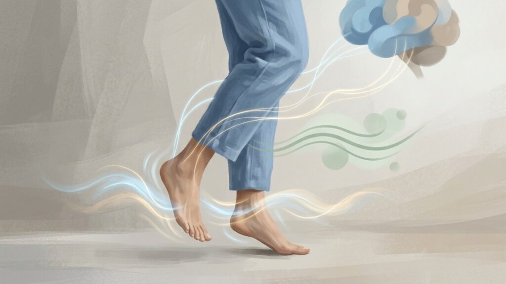 Pessoas que balançam a perna sem parar têm esse traço, segundo a psicologia comportamental