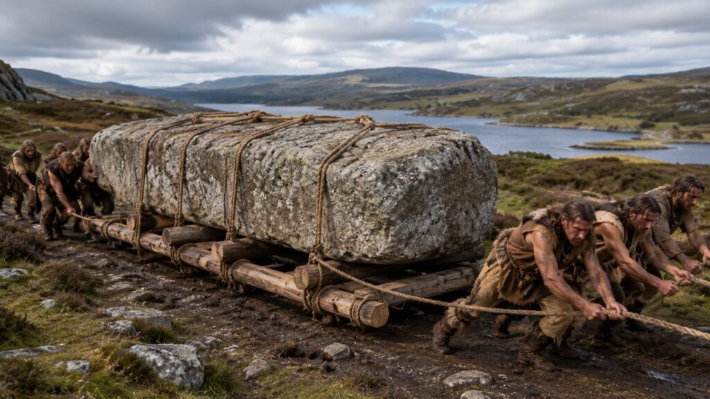 Como povos antigos transportaram uma pedra de 6 toneladas por 700 km até Stonehenge
