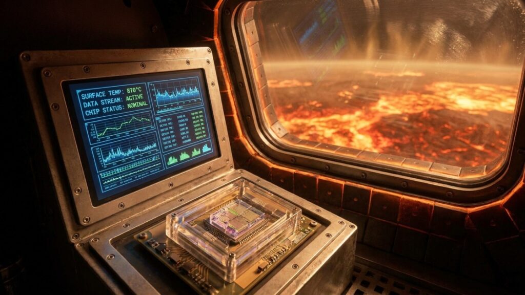 Novo chip de memória resiste a calor mais alto que lava e pode mudar o futuro da IA