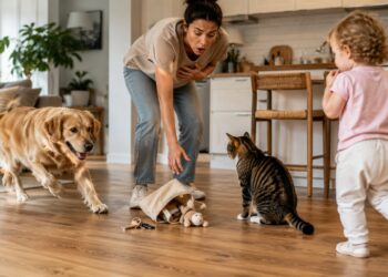 Cientistas comparam cães, gatos e crianças pequenas: novo estudo revela qual deles corre para te ajudar