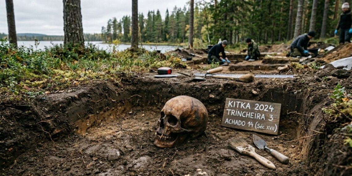 Cientistas descobrem que um antigo túmulo na Finlândia escondia uma história muito mais complexa